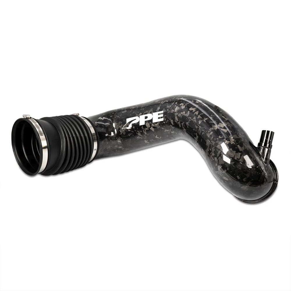 PPE Performance Zilla Carbon Fiber Turbo Inlet Tube for 06-10 GM 6.6L Duramax LBZ and LMM