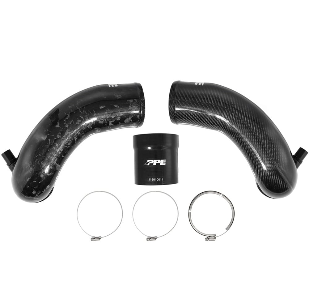 PPE Zilla Carbon Fiber Turbo Inlet Upgrade for 04.5-05 GM 6.6L Duramax LLY