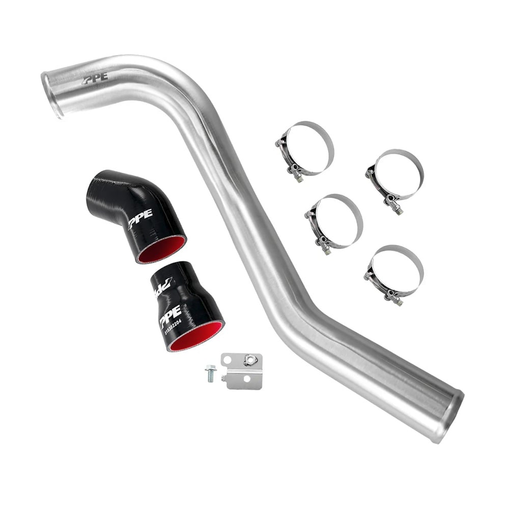 PPE Hot Side 3" Stainless Steel Intercooler Charge Pipe for 04.5-10 GM 6.6L Duramax