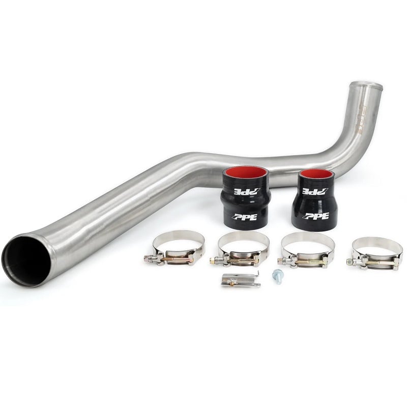 PPE Hot Side 3" Stainless Steel Intercooler Charge Pipe for for 04.5-10 GM 6.6L Duramax