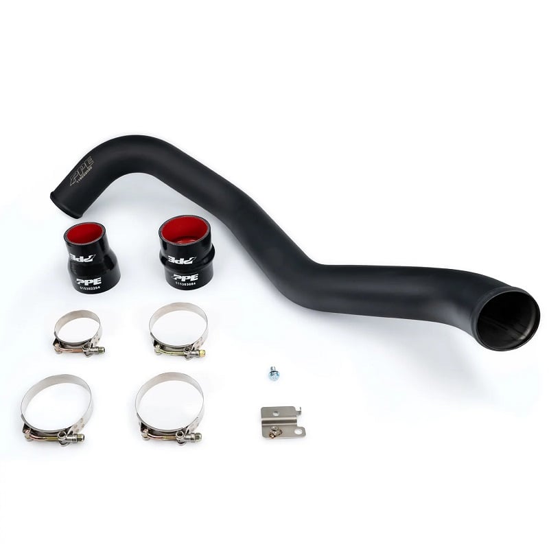 PPE Hot Side 3" Stainless Steel Intercooler Charge Pipe for 04.5-10 GM 6.6L Duramax
