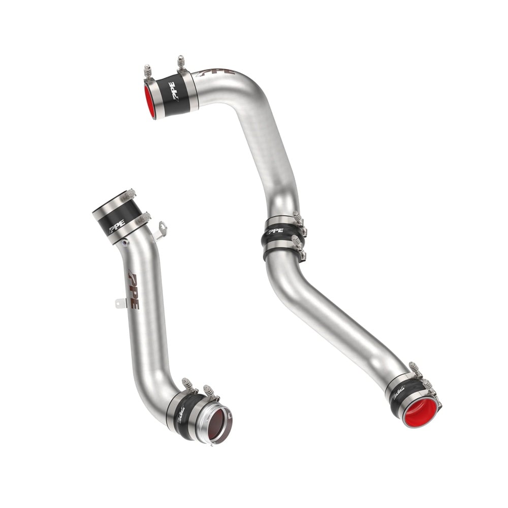 PPE Hot &amp; Cold Side Intercooler Charge Air Pipe Kit for 17-19 GM 6.6L Duramax L5P