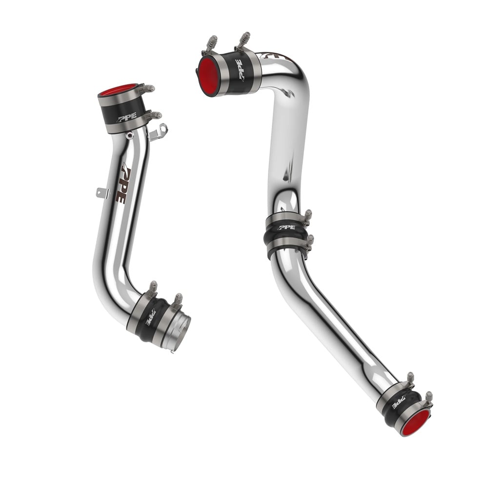 PPE Hot &amp; Cold Side Intercooler Charge Air Pipe Kit for 17-19 GM 6.6L Duramax L5P
