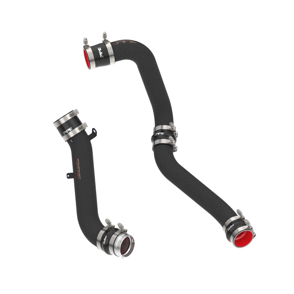 PPE Hot &amp; Cold Side Intercooler Charge Air Pipe Kit for 17-19 GM 6.6L Duramax L5P