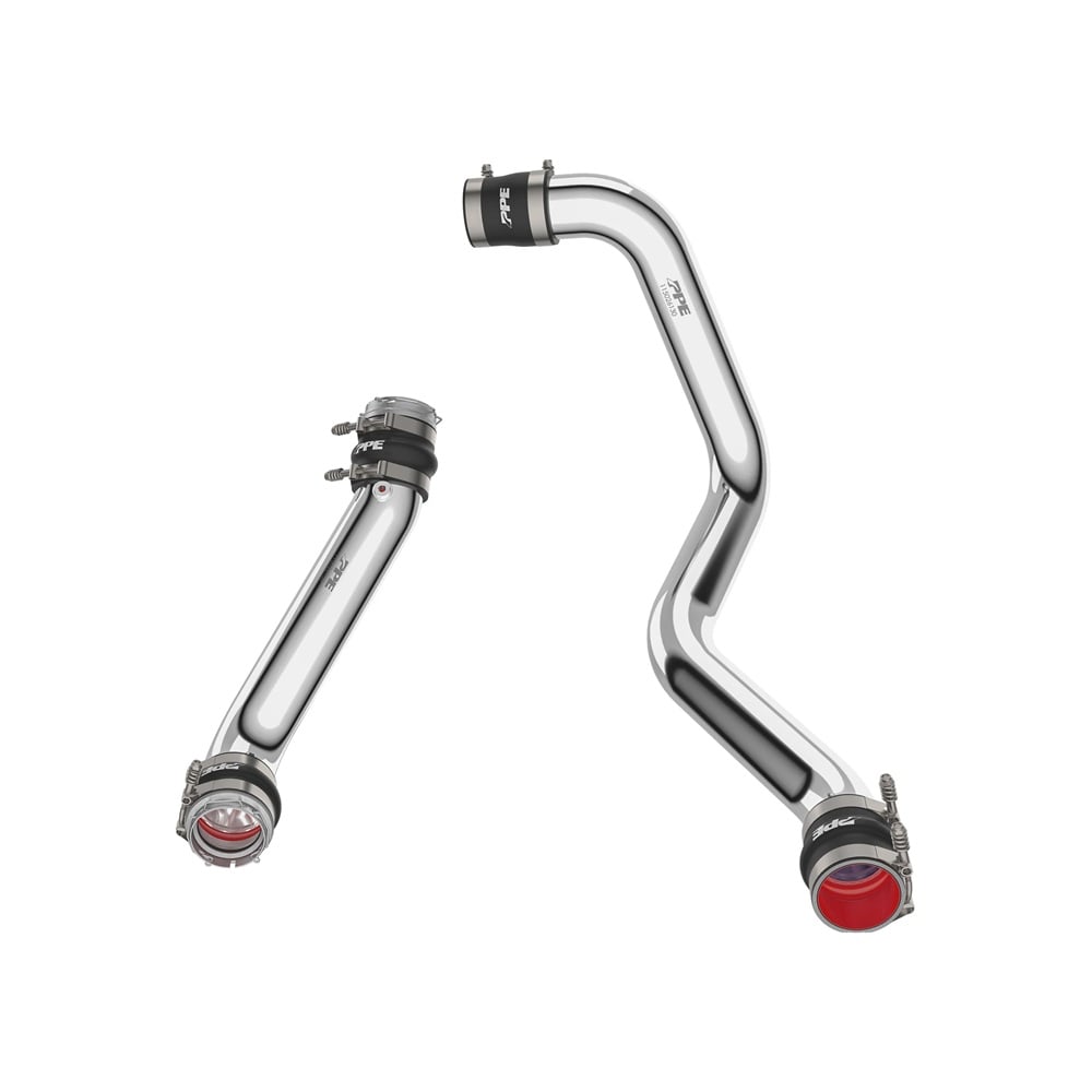 PPE Hot &amp; Cold Side Intercooler Charge Air Pipe Kit for 20-25 GM 6.6L Duramax L5P
