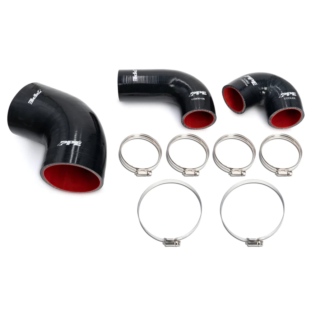PPE Performance Silicone Intake and Intercooler Hose Kit for 20-25 GM 3.0L Duramax LM2 and LZ0