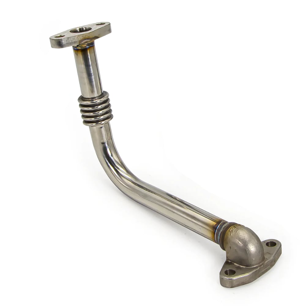 PPE Stainless Steel Turbo Oil Return Pipes for 01-10 GM 6.6L Duramax