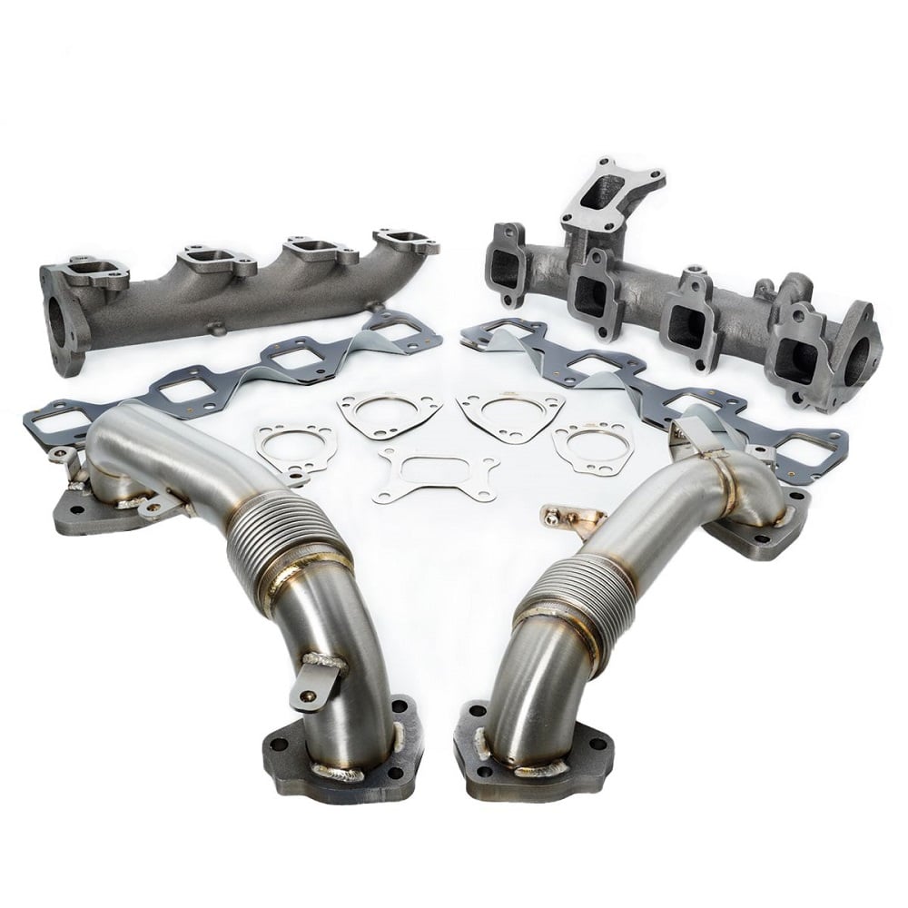 PPE High Flow Exhaust Manifolds with Up-Pipes 17-25 Duramax L5P