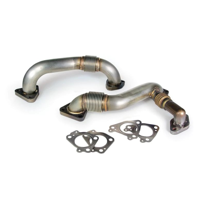PPE OEM Length Replacement High Flow Up-Pipes for 11-16 6.6L GM Duramax LML
