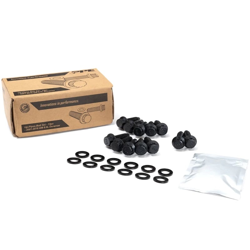 PPE Replacement Up-Pipe Bolt Kit for 01-16 GM 6.6L Duramax