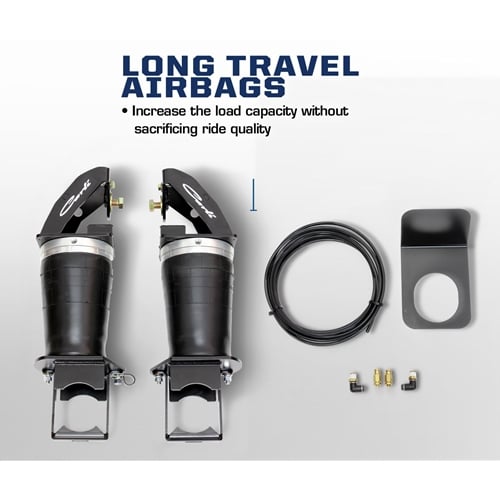 Carli Long Travel Airbags for 05-07 Ford SuperDuty F-250 and F-350 SRW