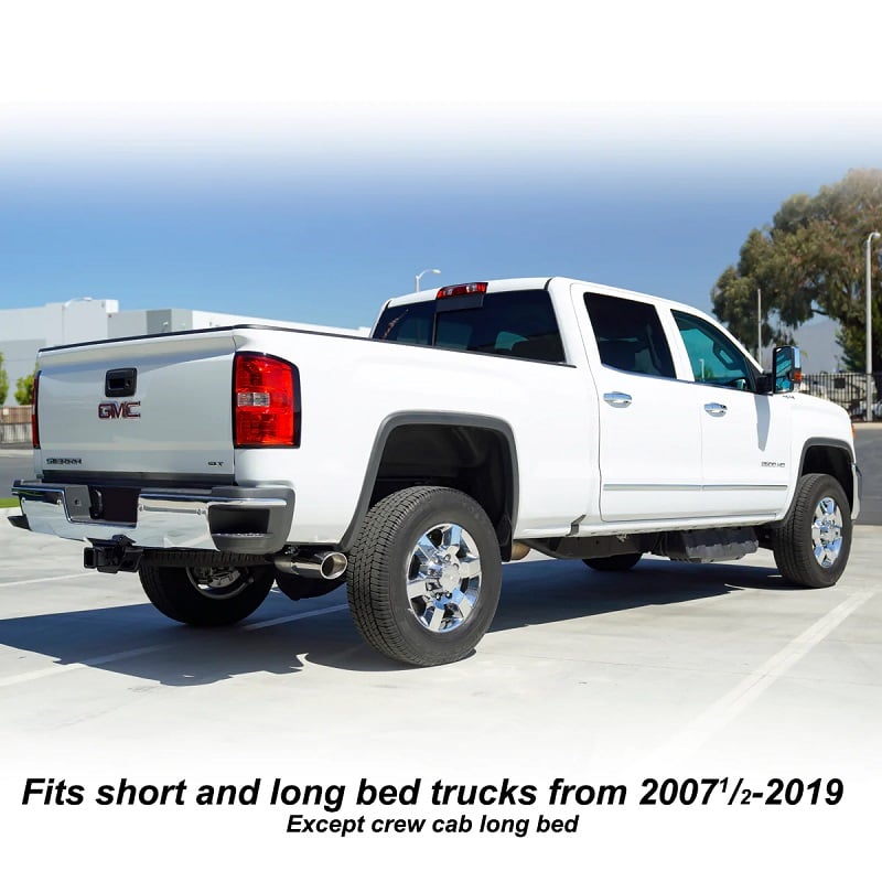 PPE 304 Stainless Steel DPF Back 4" Exhaust Kit for 07.5-17 GM 6.6L Duramax