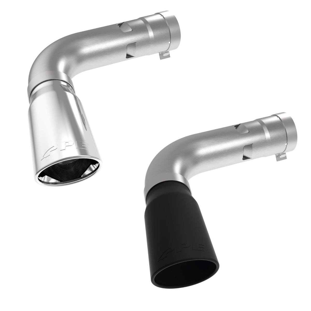2024-2026 GM Duramax stainless steel side exit exhaust turn-out pipe black and polished finished