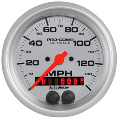 Auto Meter Ultra-Lite Series 3-3 and 8" GPS Speedometer with Rally Nav Display