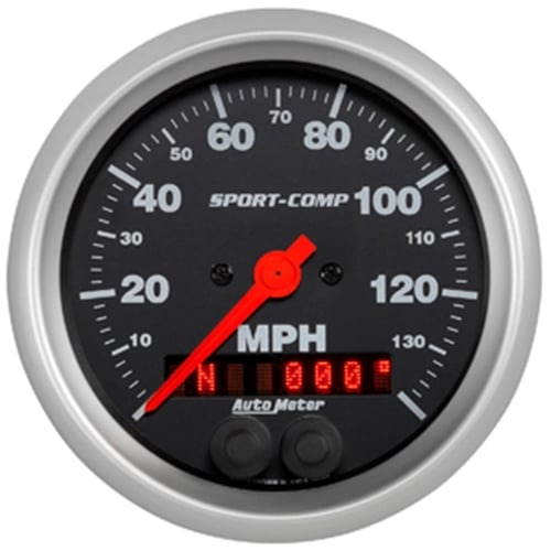 Auto Meter Sport-Comp Series 3-3 and 8" GPS Speedometer with Rally Nav Display