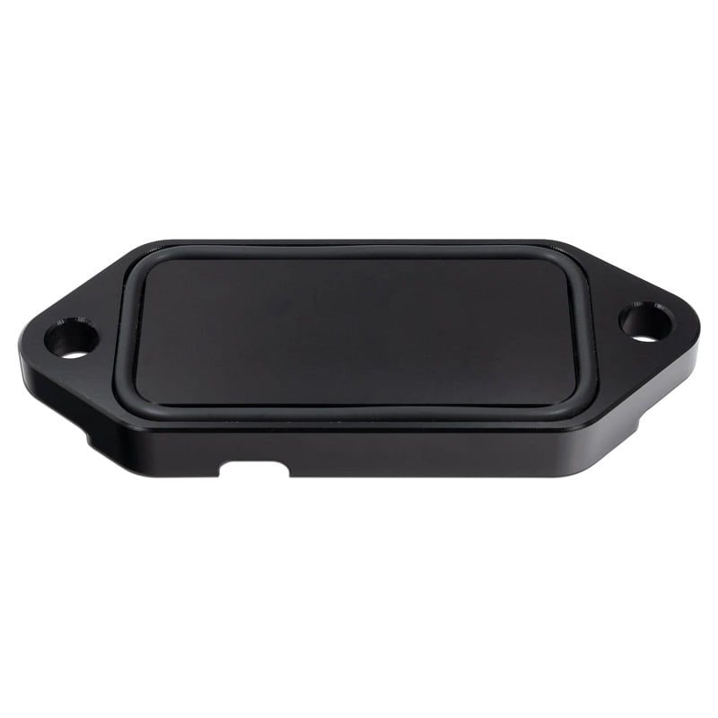 PPE Billet Aluminum Coolant Block-Off Plate for 01-16 GM 6.6L Duramax