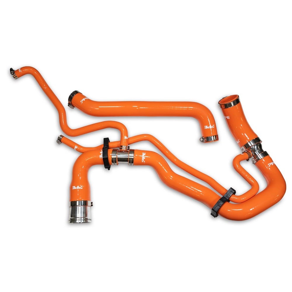 PPE Silicone Upper and Lower Coolant Hose Kit for 11-16 GM 6.6L Duramax