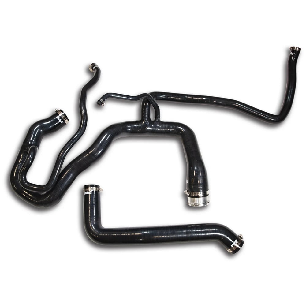 PPE Silicone Lower &amp; Upper Radiator Hose Kit for 17-19 GM 6.6L Duramax L5P