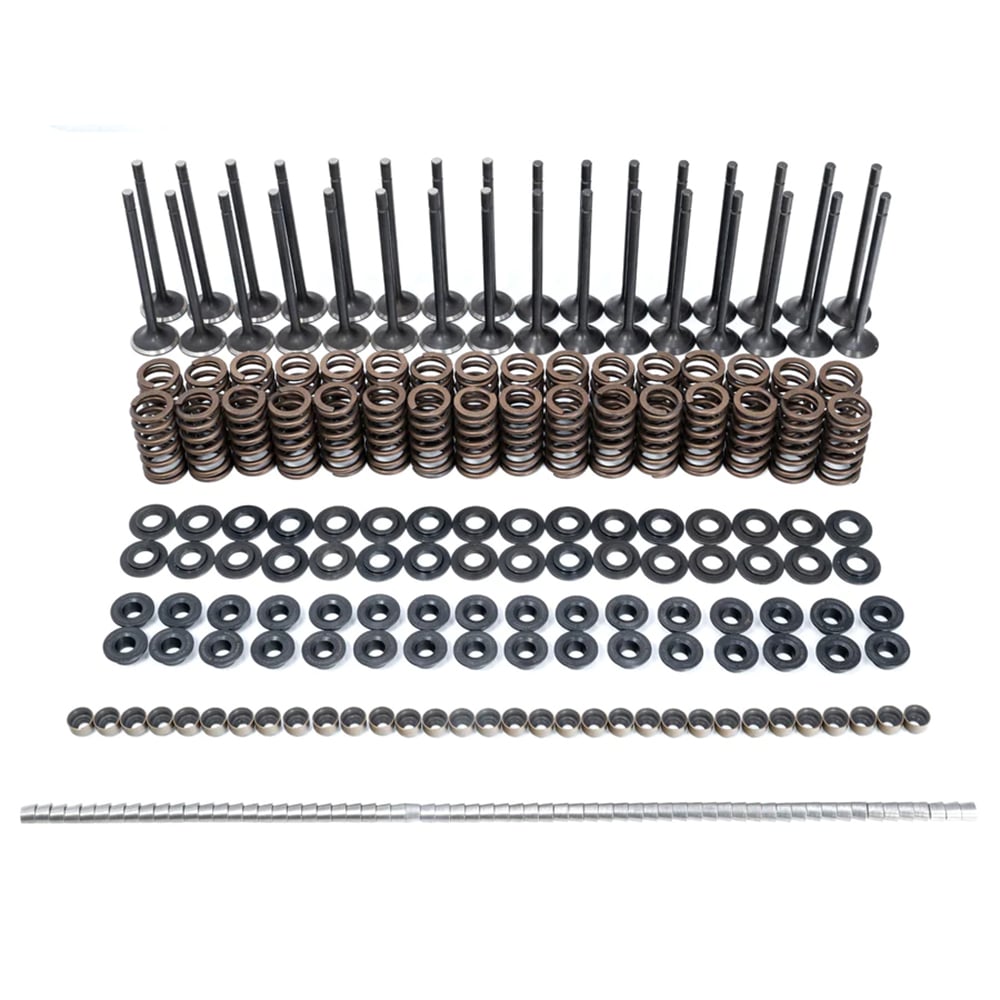 PPE Valve and Springs Kit for Cylinder Heads for 01-16 GM 6.6L Duramax