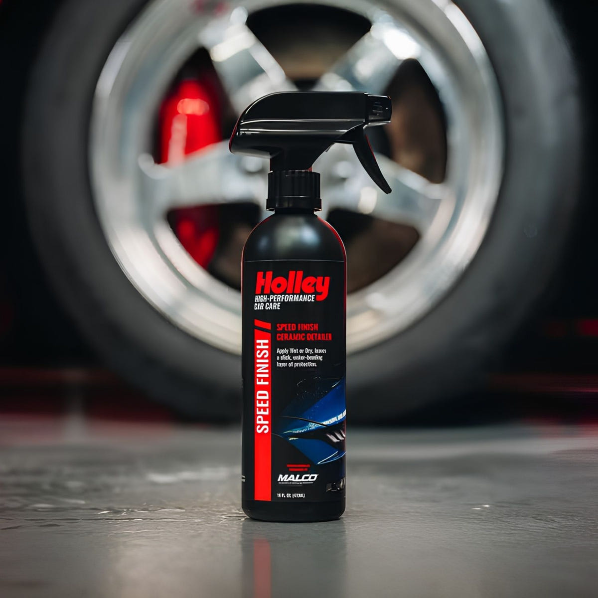 Holley Speed Finish ceramic detail spray for high-gloss shine and UV protection