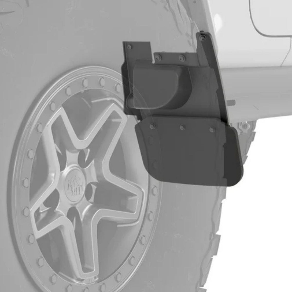 AEV Front Splash Guards for 2018-2026 Jeep Wrangler JL and 2020-2026 Gladiator JT
