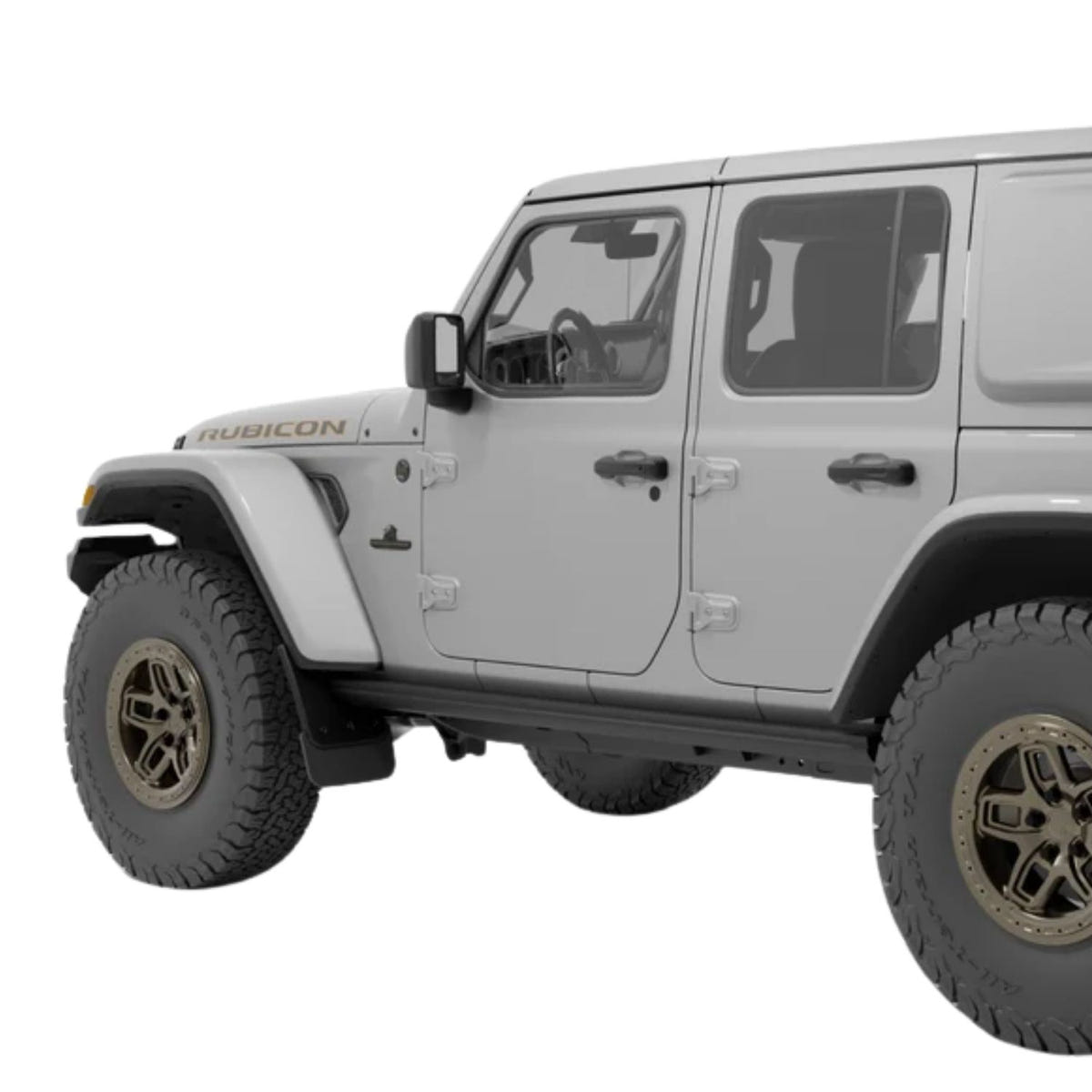 AEV Front and Rear Mud Splash Guards for Jeep Wrangler JL with High Fender Flares