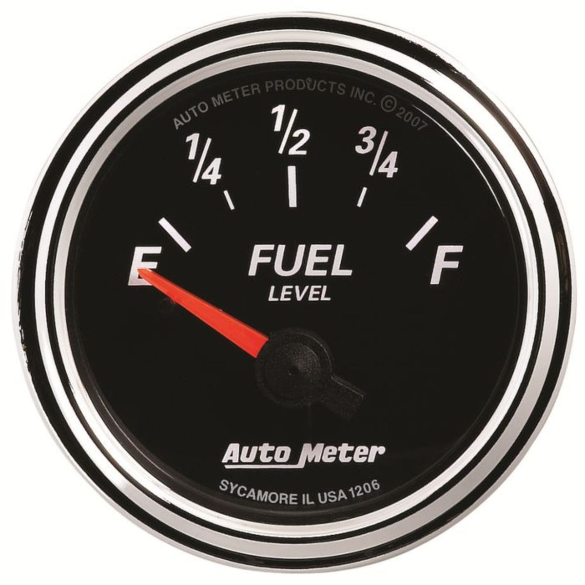 Auto Meter Designer Black 240-33 Ω Fuel Gauge