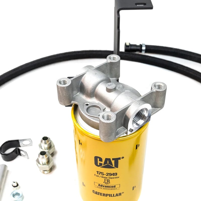 H&amp;S Motorsports Lower Fuel Filter Upgrade Kit for 11-16 Ford 6.7L Powerstroke
