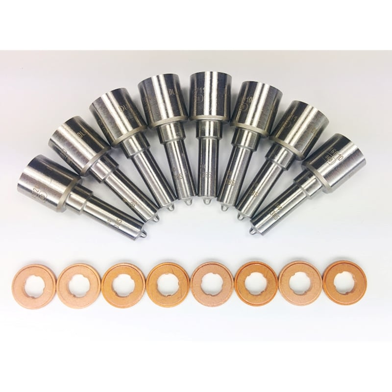 Dynomite Diesel 20% Over 50 Horsepower Injector Nozzle Set for 06-07 LBZ GM Duramax