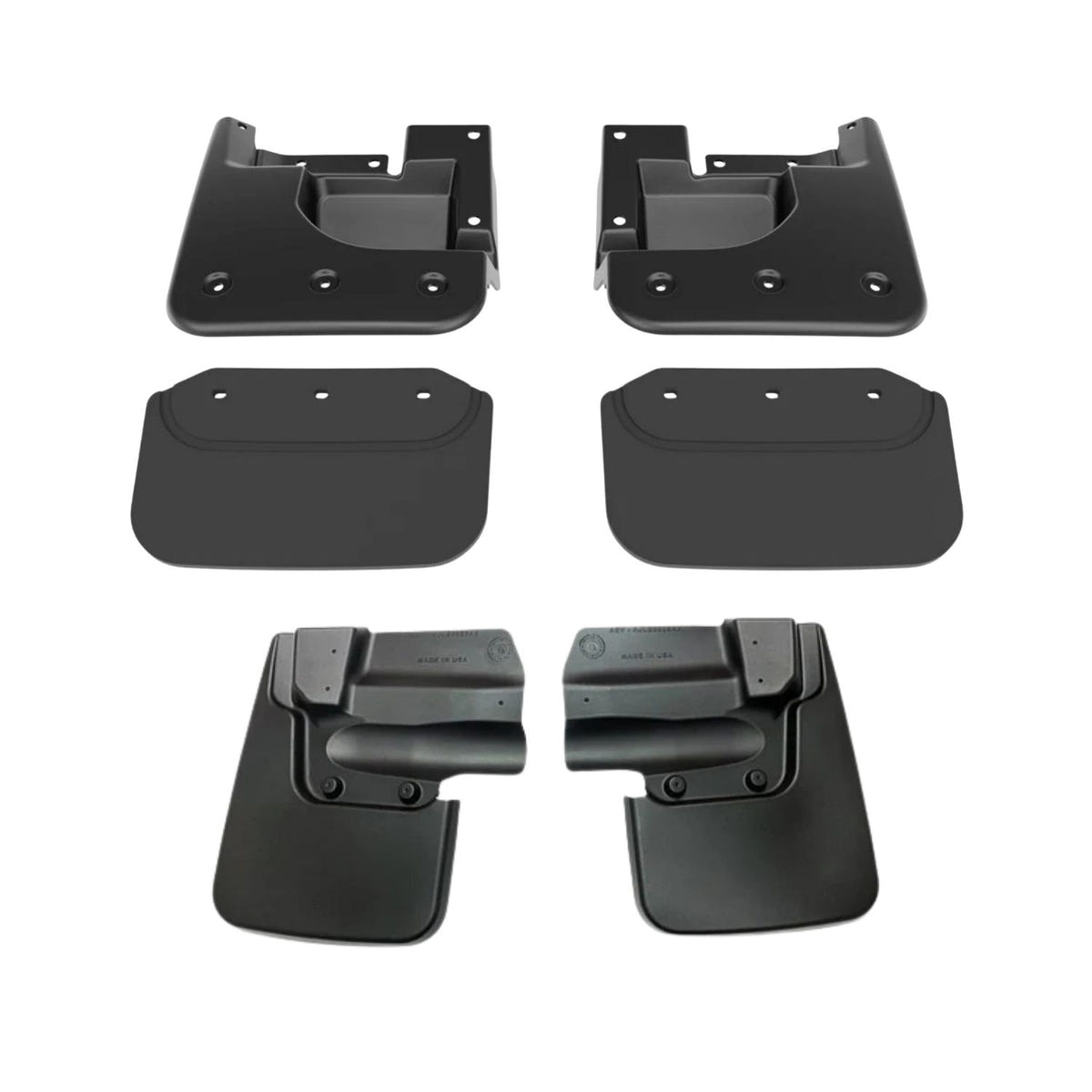 AEV Front and Rear Splash Guard Kit for 2018-2026 Jeep Wrangler JL