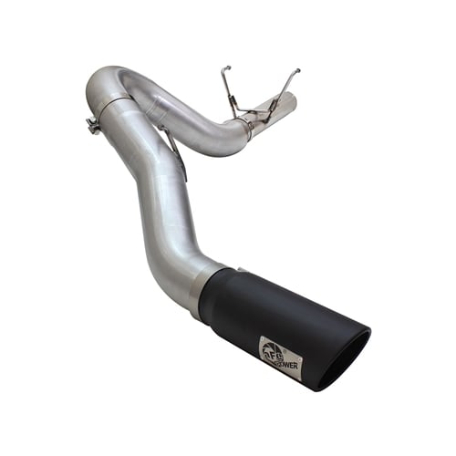 AFE ATLAS 5" Aluminized DPF Back Exhaust for 13-18 Ram 6.7L Cummins