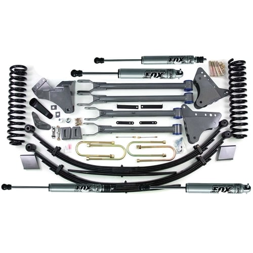 BDS Suspension 6" 4 Link Suspension Lift Kit 11 16 Ford SuperDuty F 250/F 350 4WD