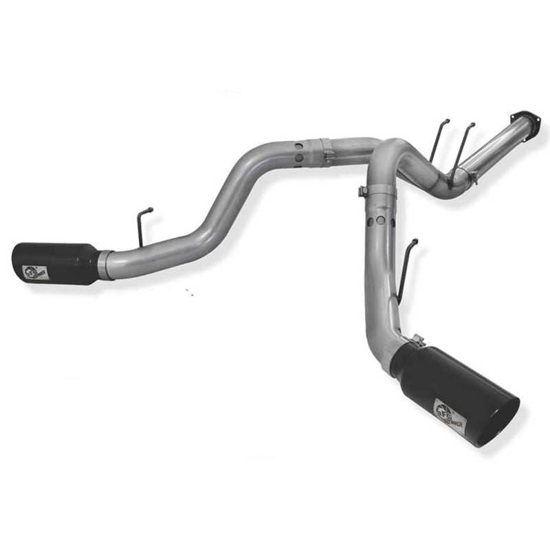AFE Mach Force-Xp 4" Dual Side Exit Stainless Steel Exhaust System for 11-14 Ford 6.7L Powerstroke
