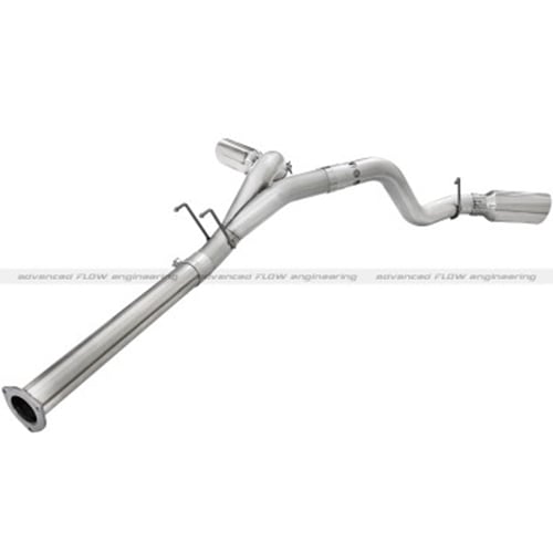 AFE Mach Force-Xp 4" Dual Side Exit Stainless Steel Exhaust System for 11-14 Ford 6.7L Powerstroke