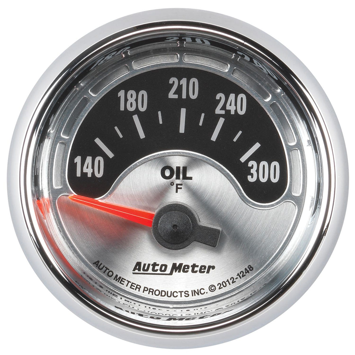 Auto Meter American Muscle 140-300 °F Oil Temp Gauge