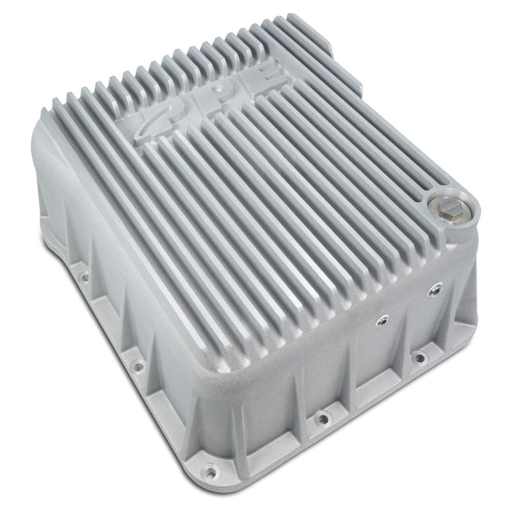 PPE Heavy Duty Deep Aluminum Transmission Pan for 01-19 Duramax