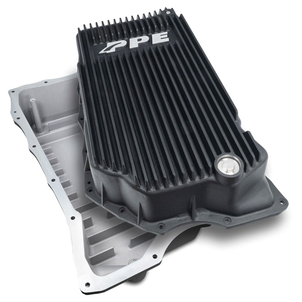 PPE Heavy Duty Cast Deep Transmission Pan for 20-25 GM 6.6L Duramax L5P