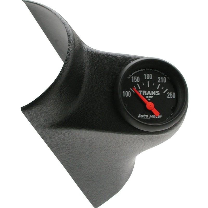 Auto Meter Single A-Pillar Transmission Temperature Gauge Kit for 98-02 Dodge Ram 5.9L Cummins