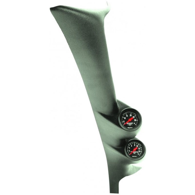 Auto Meter Dual Full Pillar Gauge Kit EGT, Boost for 99-07 6.0L 7.3L Ford Powerstroke
