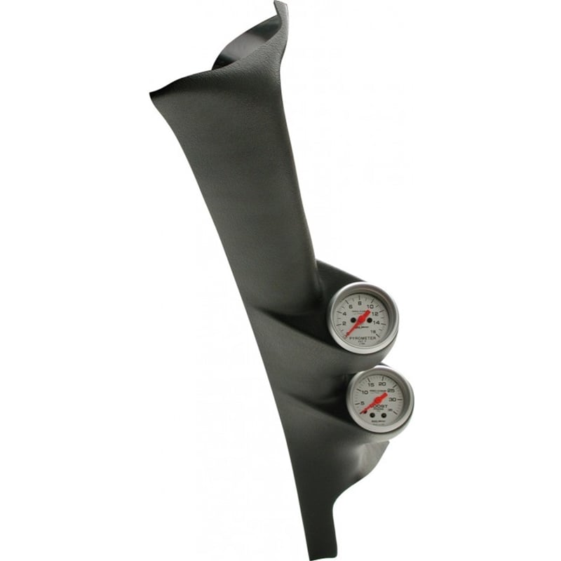 Auto Meter Dual Full Pillar Gauge Kit EGT, Boost for 99-07 6.0L 7.3L Ford Powerstroke