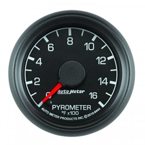 Auto Meter "Factory Match" Pyrometer Gauge for 99-07 Ford Powerstroke and Fits Any Application