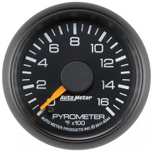 Auto Meter "Factory Match" Pyrometer Gauge for 00-07 Chevy and Fits Any Application