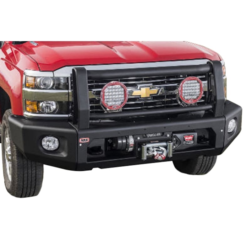 ARB Sahara Style Modular Front Bumper Winch Bar Kit for 15-18 Chevrolet 2500HD and 3500