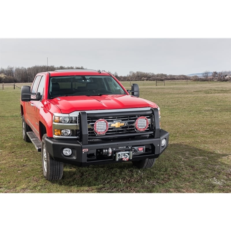 ARB Sahara Style Modular Front Bumper Winch Bar Kit for 15-18 Chevrolet 2500HD and 3500