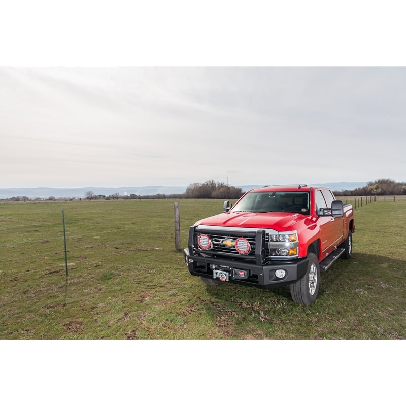 ARB Sahara Style Modular Front Bumper Winch Bar Kit for 15-18 Chevrolet 2500HD and 3500