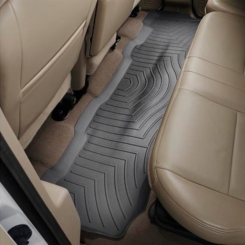 WeatherTech DigitalFit Floor Liner Set w and 2 Piece Front for 08-10 Ford SuperDuty Crew Cab