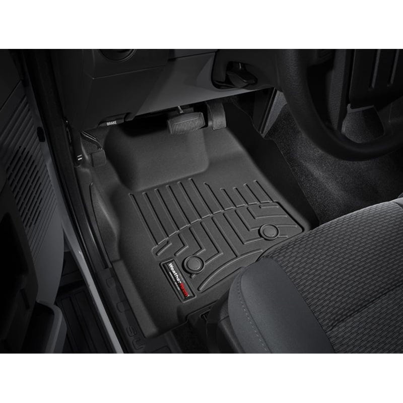 WeatherTech DigitalFit Front Floor Liner for 11-12 Ford SuperDuty Extended &amp; Crew Cab - 2 Piece