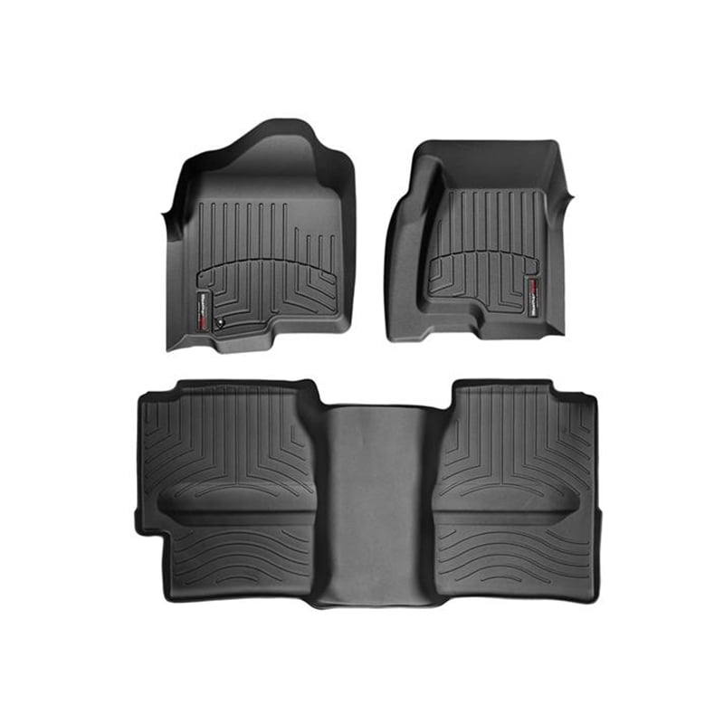 WeatherTech DigitalFit Floor Liner Set 01 07 Chevy Silverado | GMC Sierra Extended Cab Long Bed
