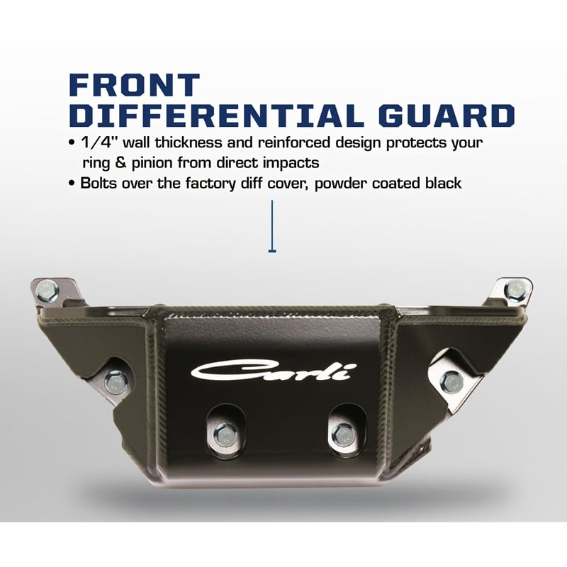 Carli Front Differential Guard for 13-25 Ram 2500 and 3500