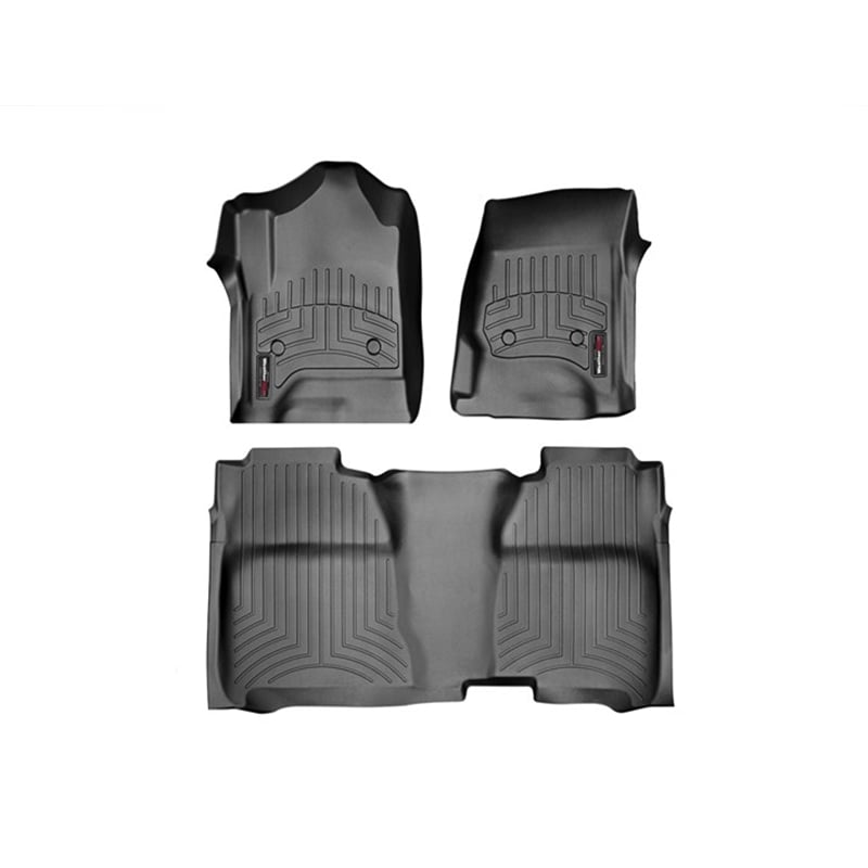 WeatherTech DigitalFit Floor Liner Set 2 Pc Front for 15-16 Chevy Silverado and GMC Sierra Crew Cab